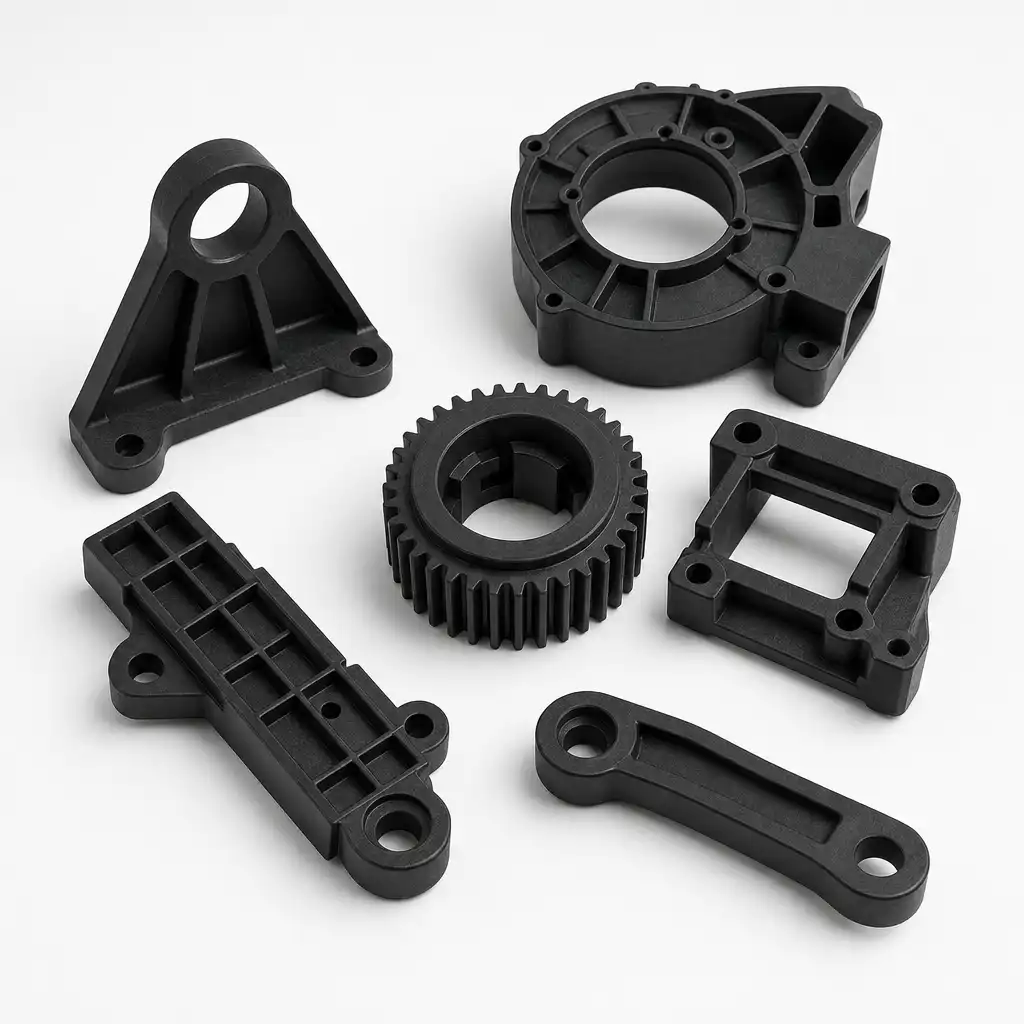 Spritzgussteile aus glasfaserverstärktem Nylon PA66 GF30