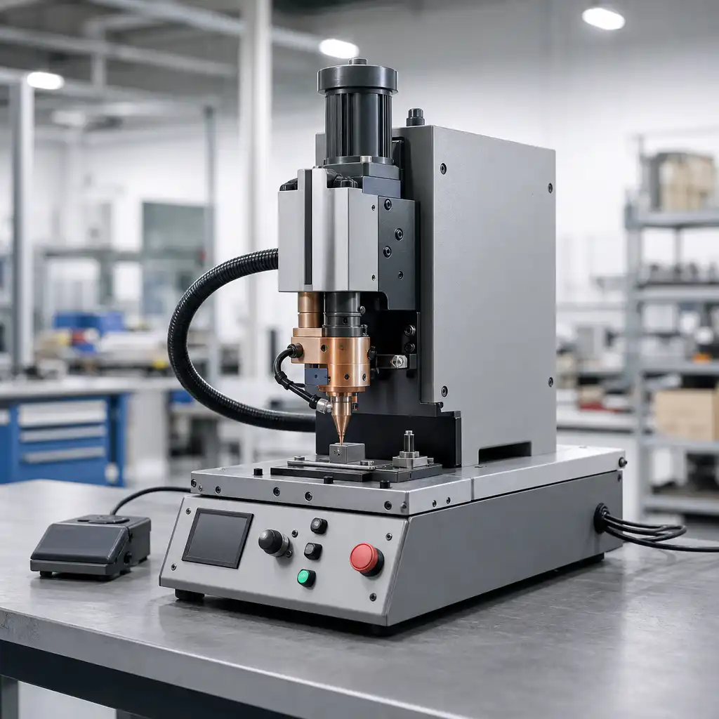 Industrielle Fertigungsanlage für Ultraschallschweißmaschinen